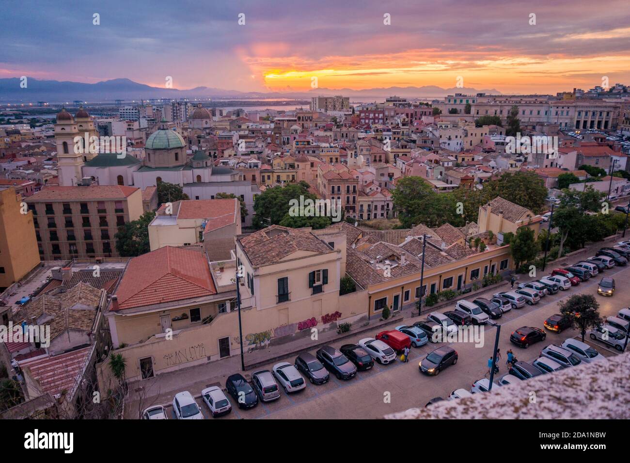 cagliari-castello-sunset-evening-panorama-of-the-old-city-center-in