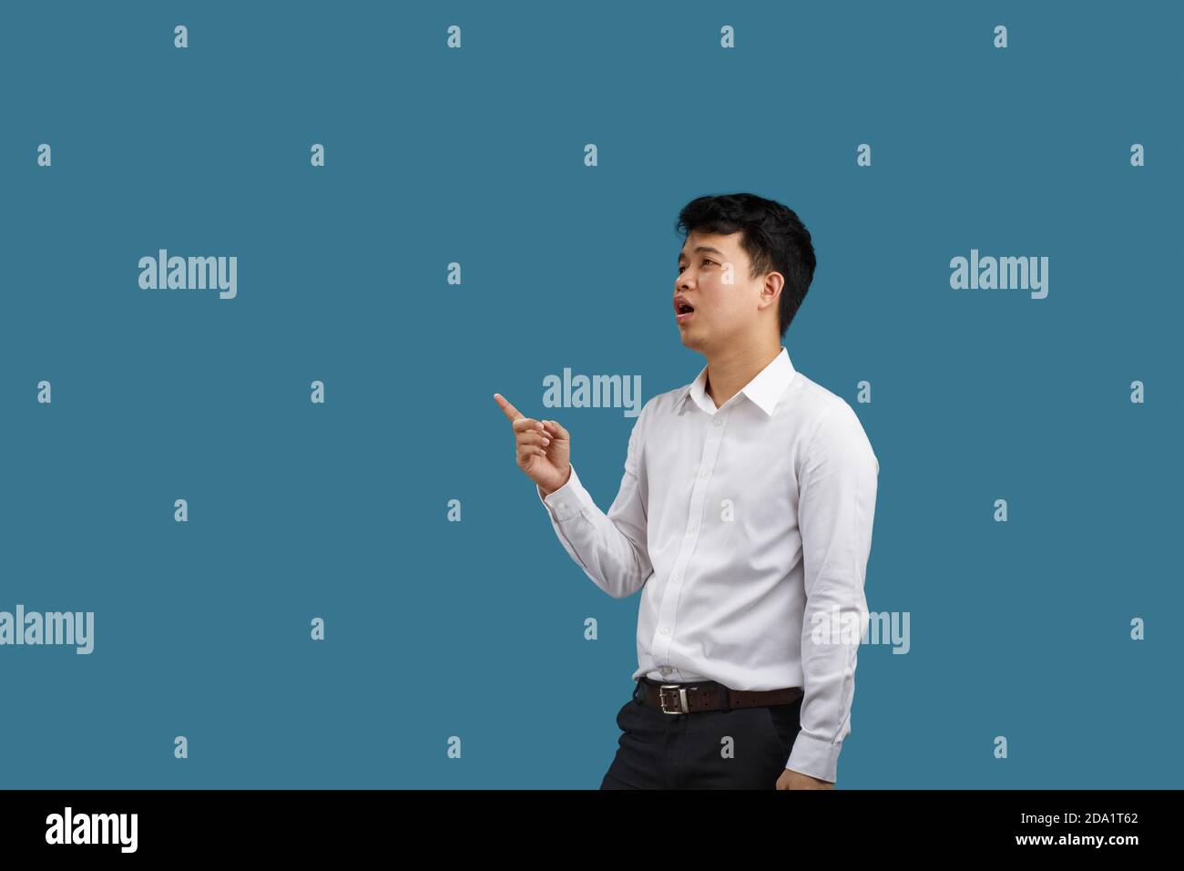 Indian confused businessman hi-res stock photography and images - Alamy