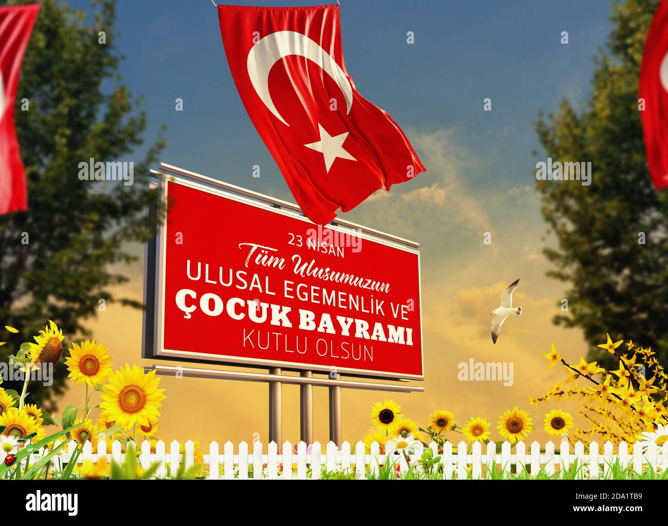 Turkish Flag, Turkey Stock Photo Alamy