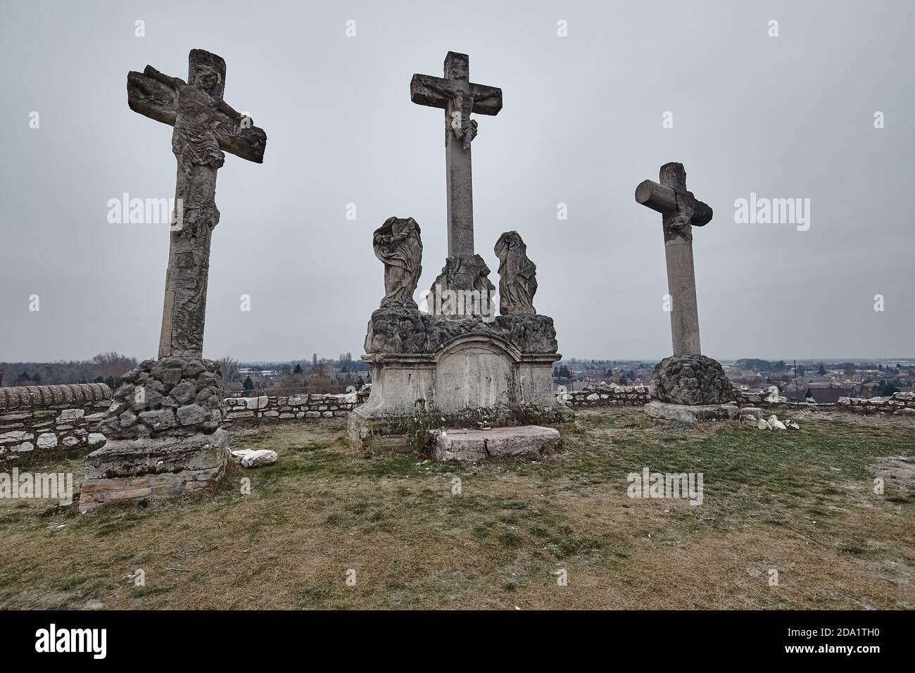 Statue of jesus on a hill hi-res stock photography and images - Alamy