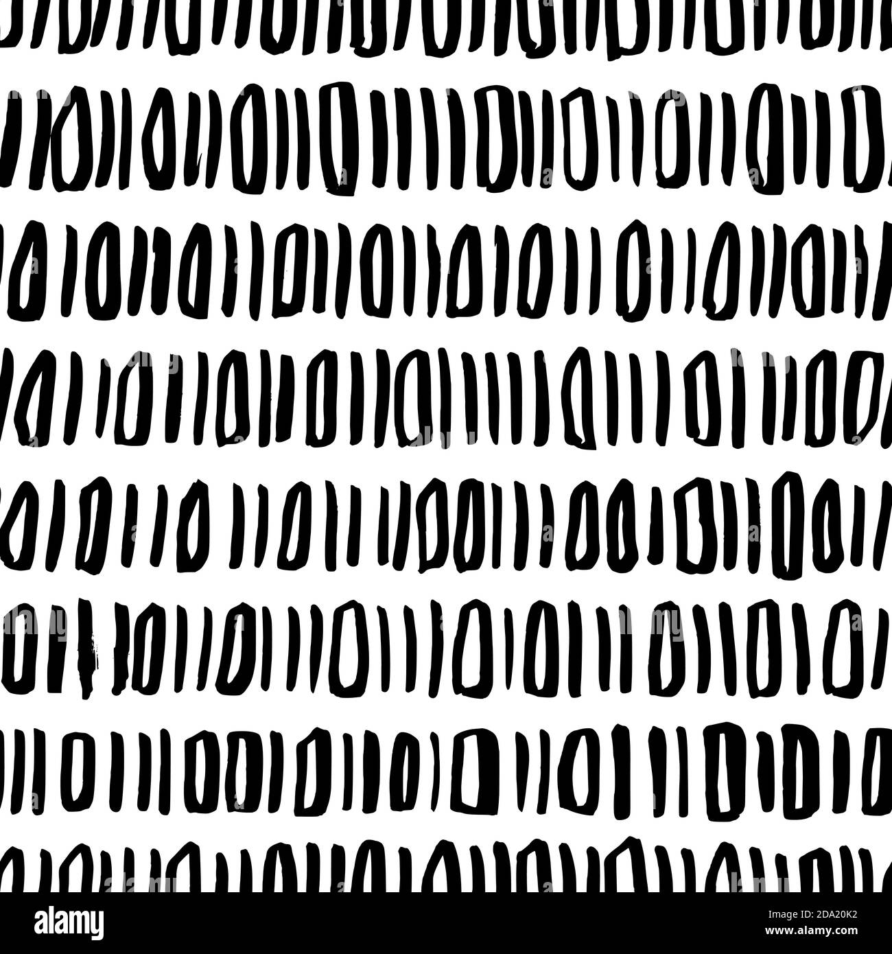 Hand drawn short vertical lines seamless pattern Stock Vector Image ...