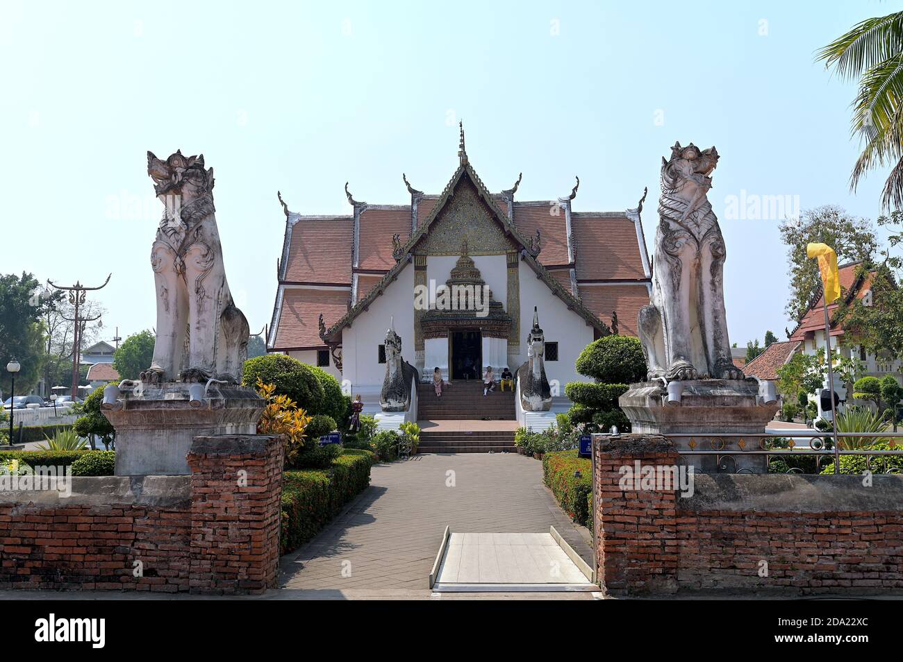 North entrance of Wat Phumin, Nan's most famous Buddhist temple. It has