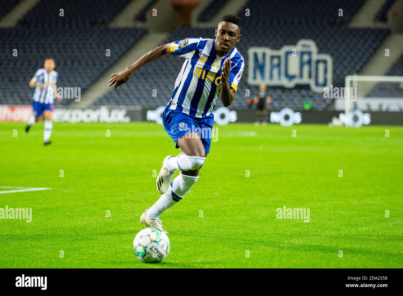 FC Porto s player Zaidu Sanusi seen in action during the match
