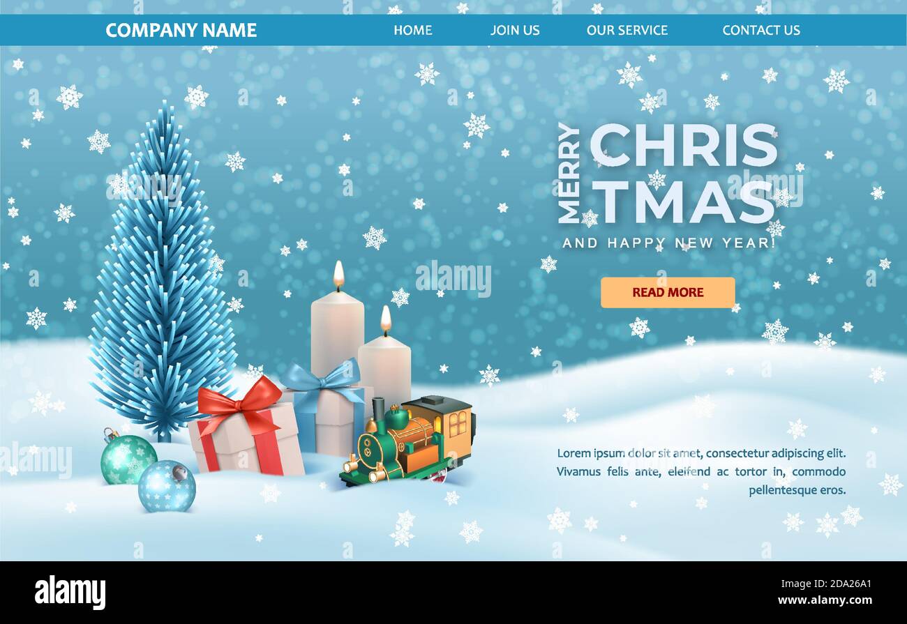 Christmas Website Background 