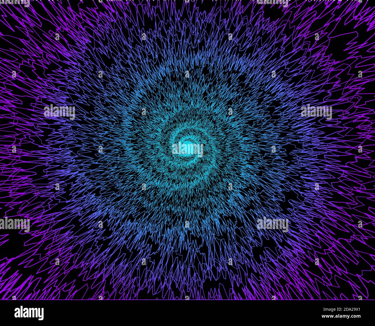 Abstract geometric pattern on a black background, vector geometry, color abstraction, vector illustration Stock Vector