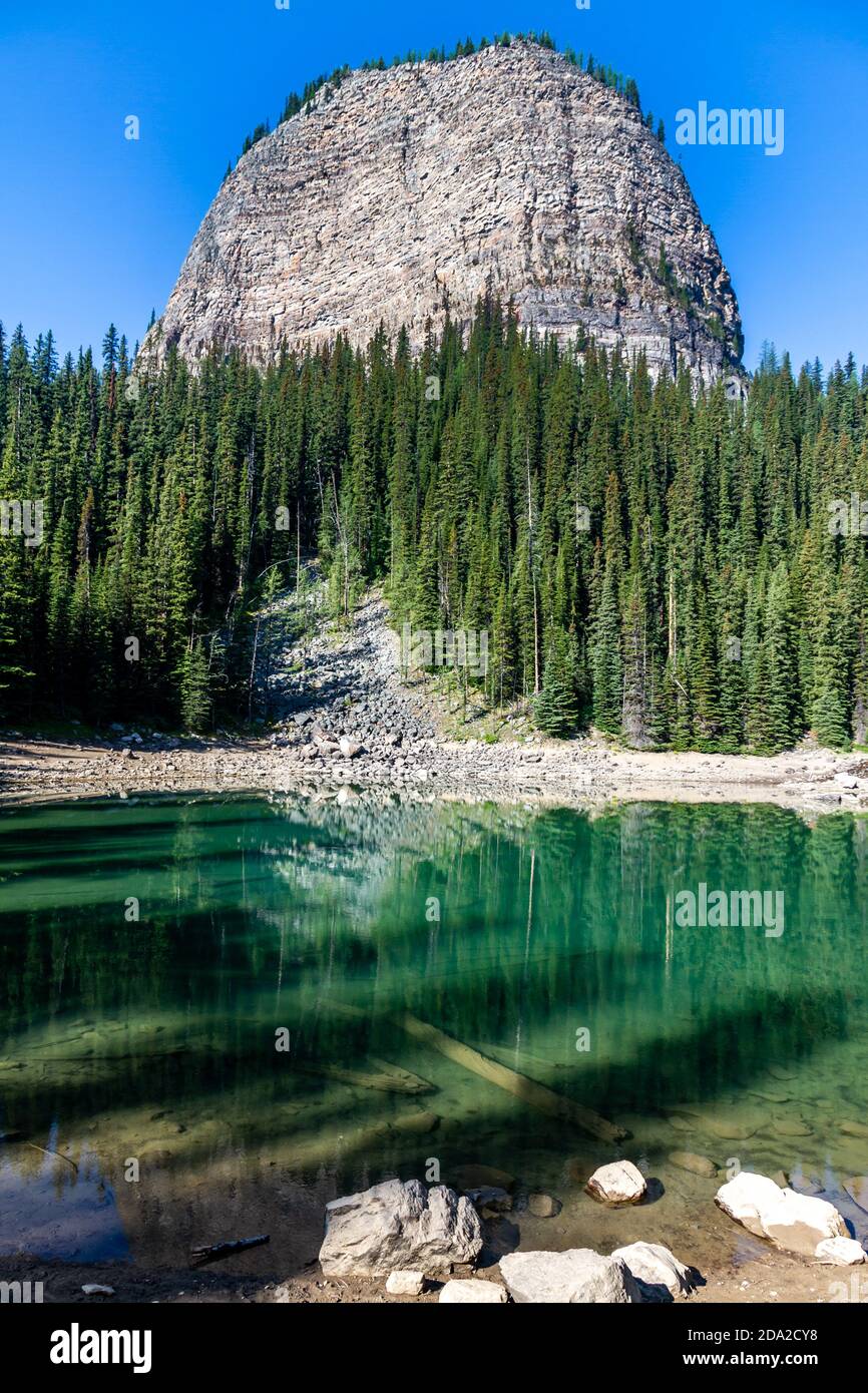 The Beehive Lake Louise Alberta Canada Stock Photo Alamy