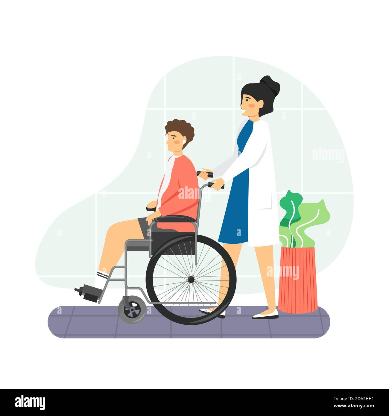 Inpatient rehabilitation Stock Vector Images Alamy