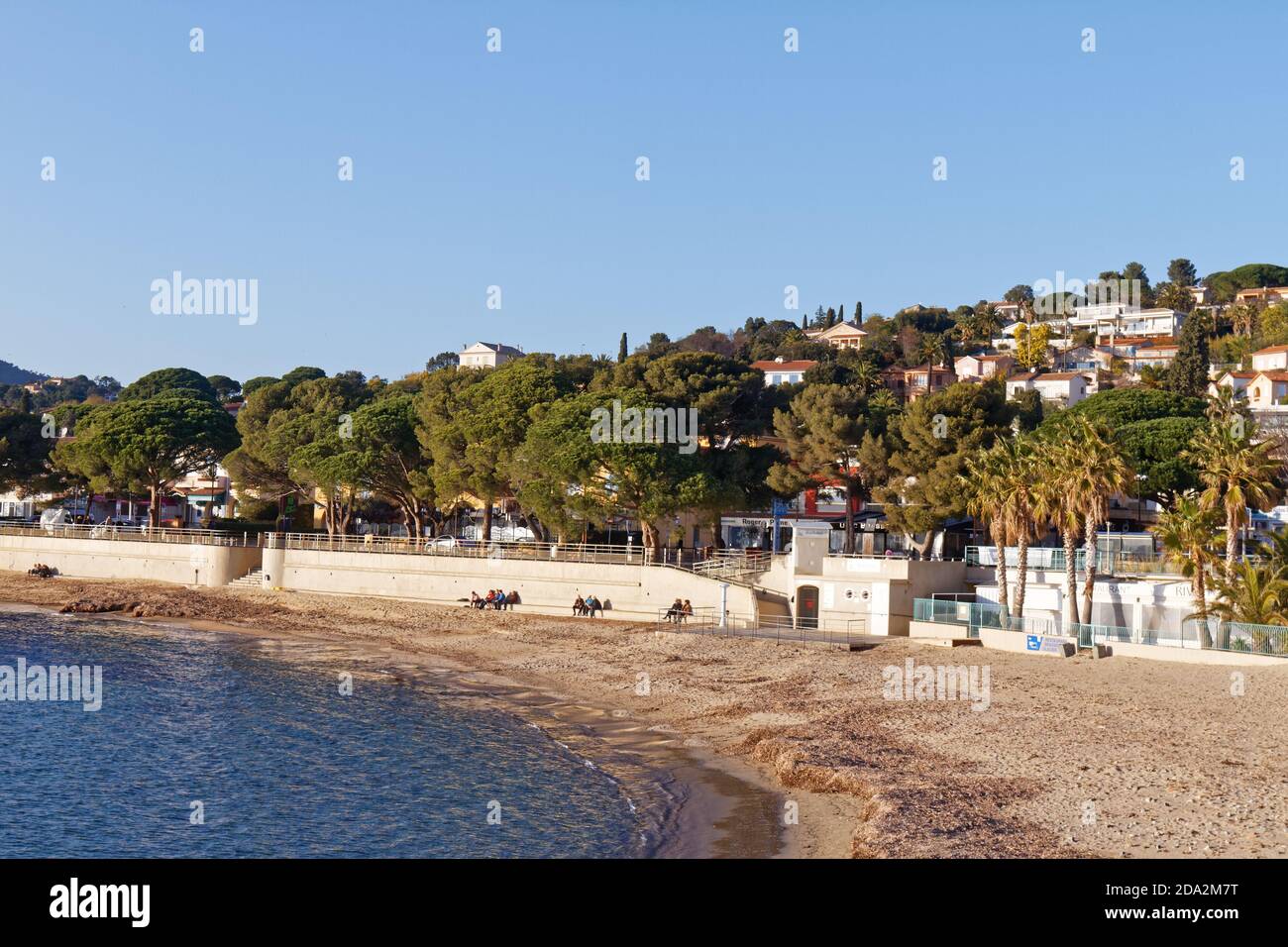 Les Issambres Beach - French Riviera - France Stock Photo - Alamy