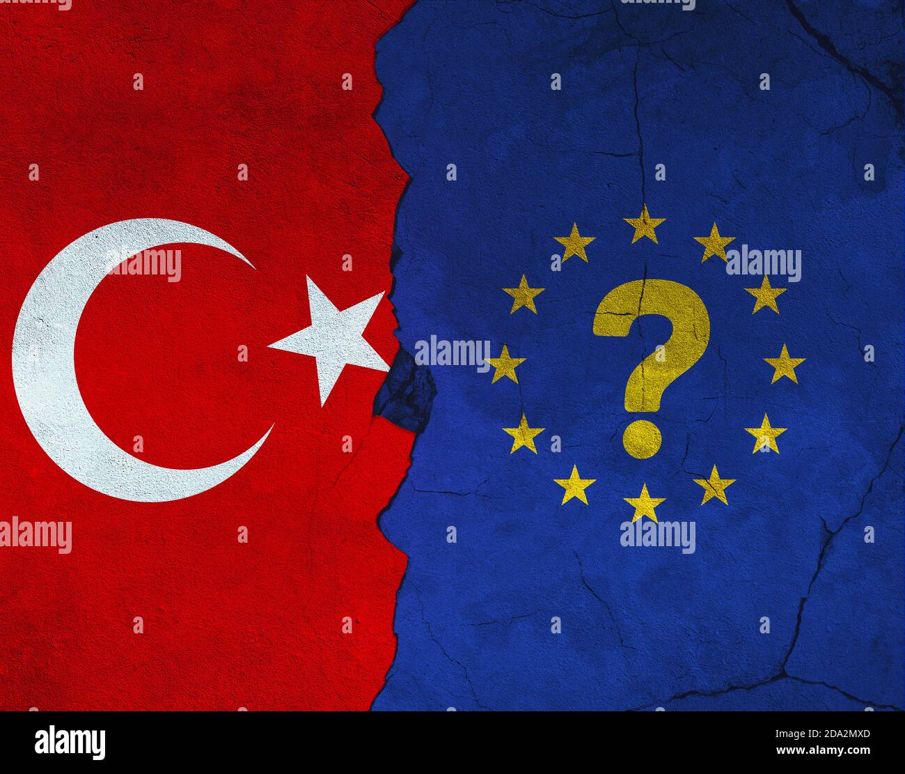 Turkey, European Union Flag, European union Stock Photo Alamy