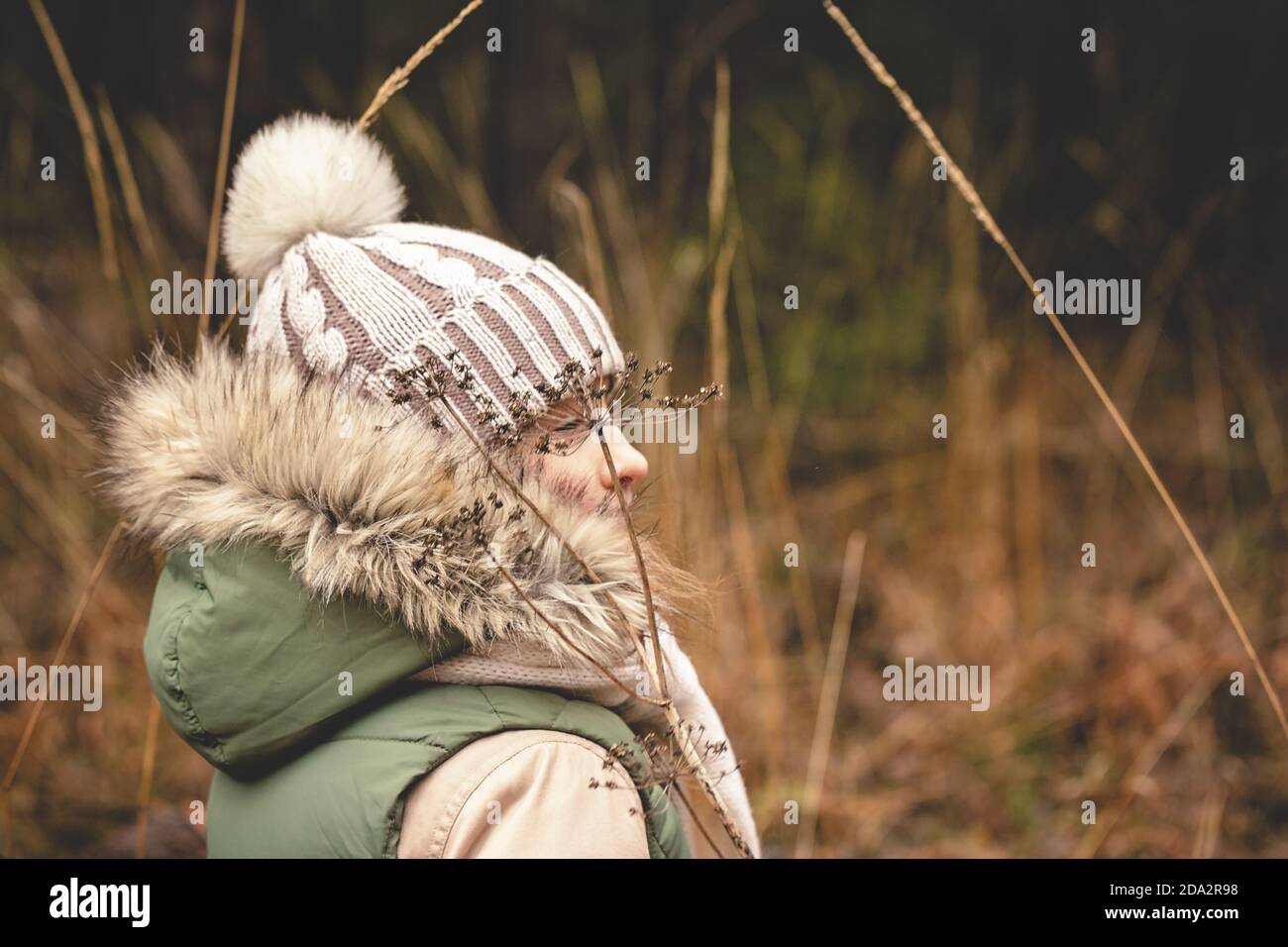 People in nature concept. Stock Photo