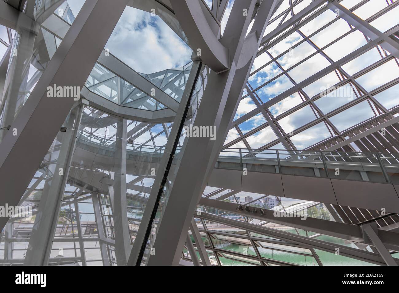 Lyon confluence museum interior hi-res stock photography and images - Alamy