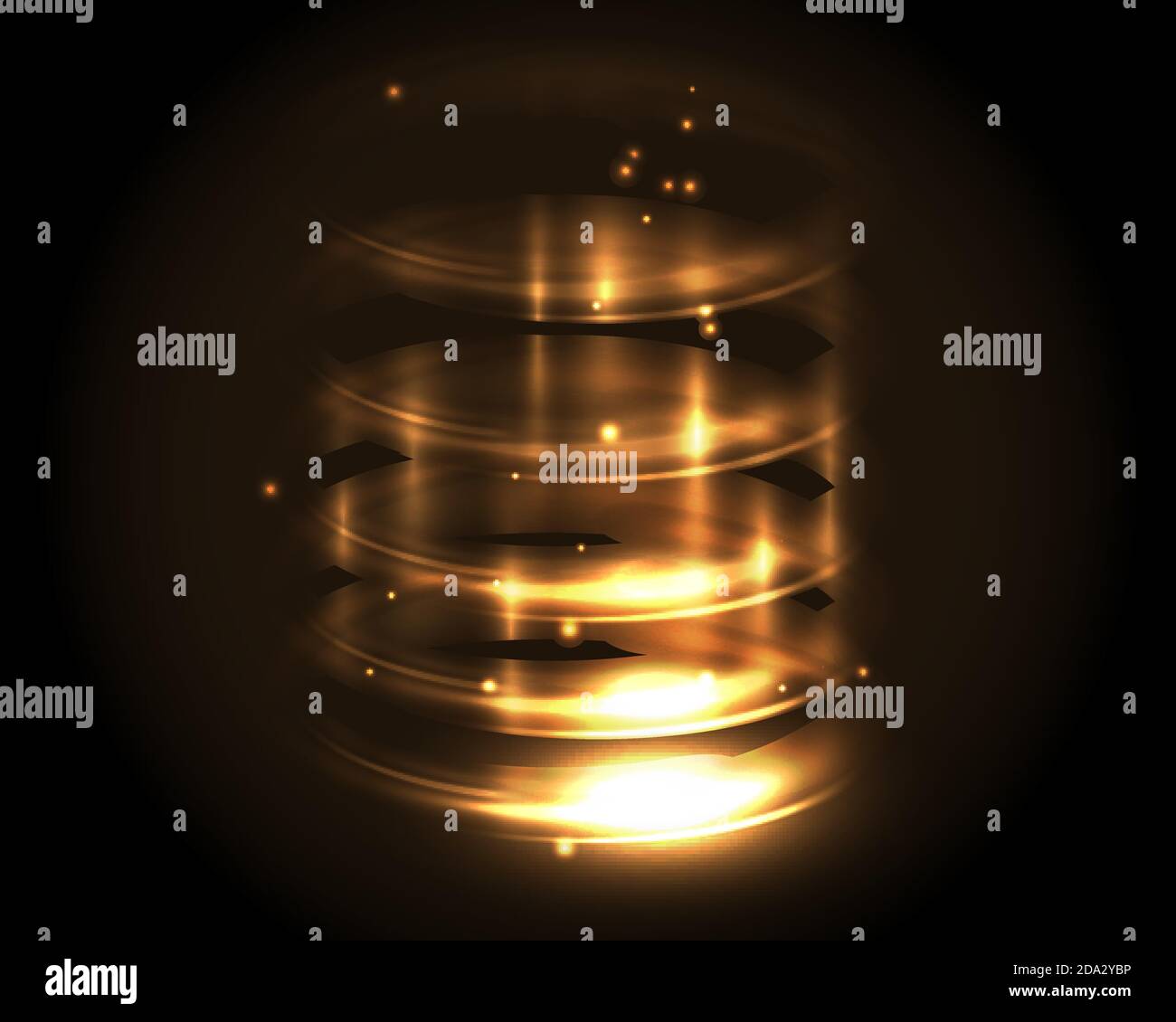 Light magic orb Stock Vector Images - Alamy