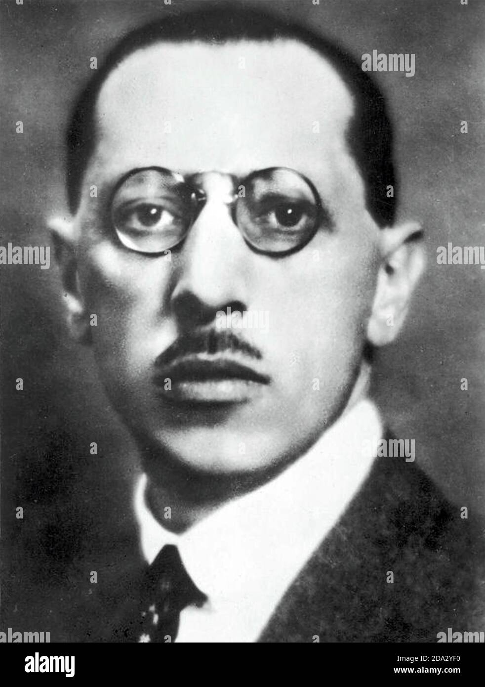 IGOR STRAVINSKY (1882-1971) Russian composer, pianist and conductor about 1905. Stock Photo