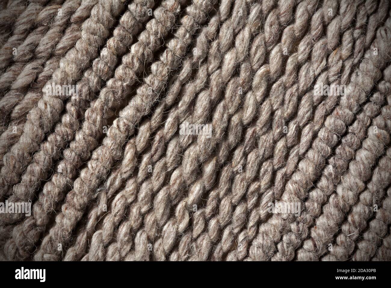 Textile grey weave close up Stock Photo