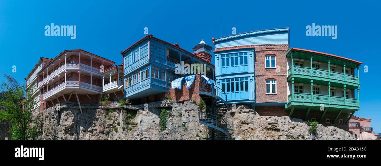 Old Tbilisi, Tbilisi City, Middle East Stock Photo Alamy