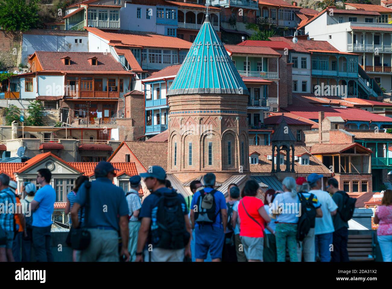 Old Tbilisi, Tbilisi City, Middle East Stock Photo Alamy