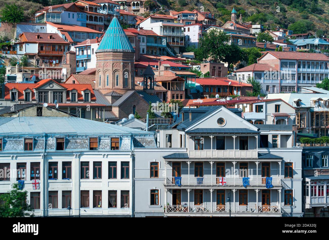 Old Tbilisi, Tbilisi City, Middle East Stock Photo Alamy