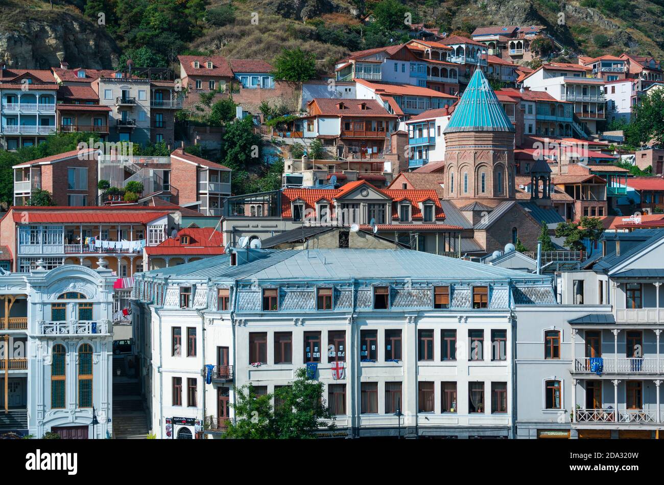 Old Tbilisi, Tbilisi City, Middle East Stock Photo Alamy