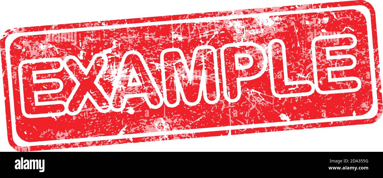 example red grunge rubber stamp vector illustration Stock Vector Image ...