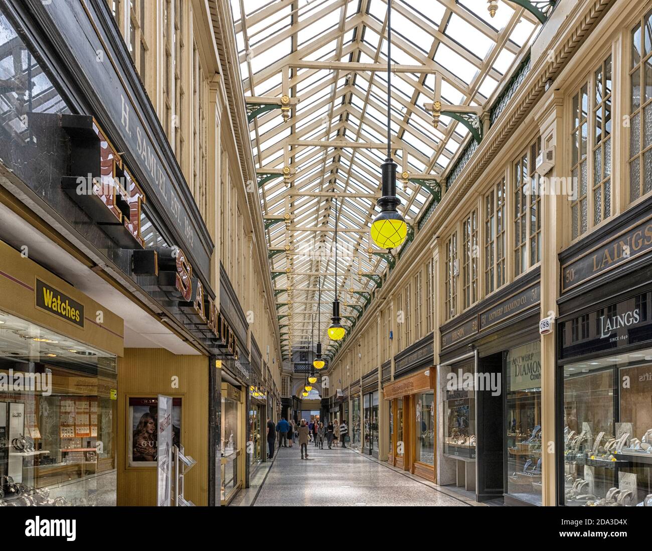 The Argyll Arcade, a Victorian Retail arcade, Buchanan Street, Glasgow