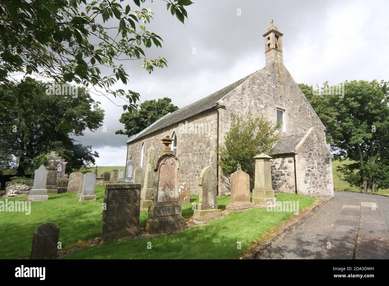 Craigie Church and graveyard, Ayrshire Scotland, UK Stock Photo Alamy