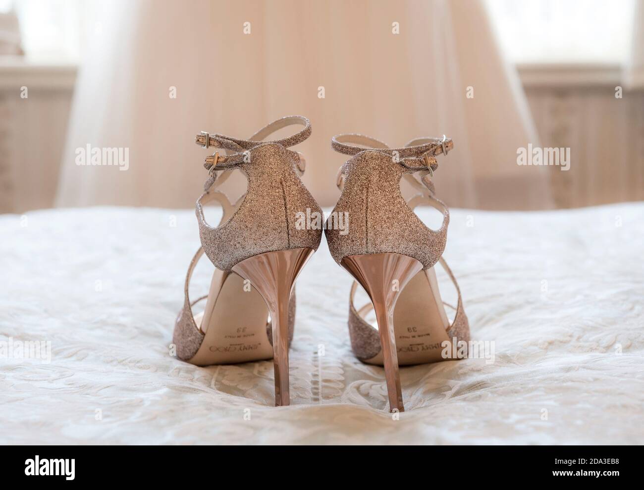 Jimmy Choo LUCY 85  Summer wedding shoes, Jimmy choo wedding shoes,  Beautiful wedding shoes