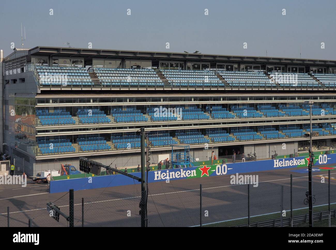 MONZA, ITALY - August 30, 2018: The Autodromo Nazionale Monza, a race ...