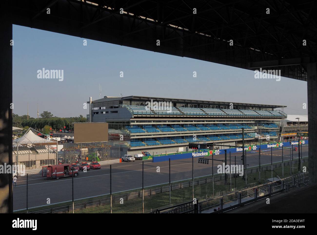 MONZA, ITALY - August 30, 2018: The Autodromo Nazionale Monza, a race ...