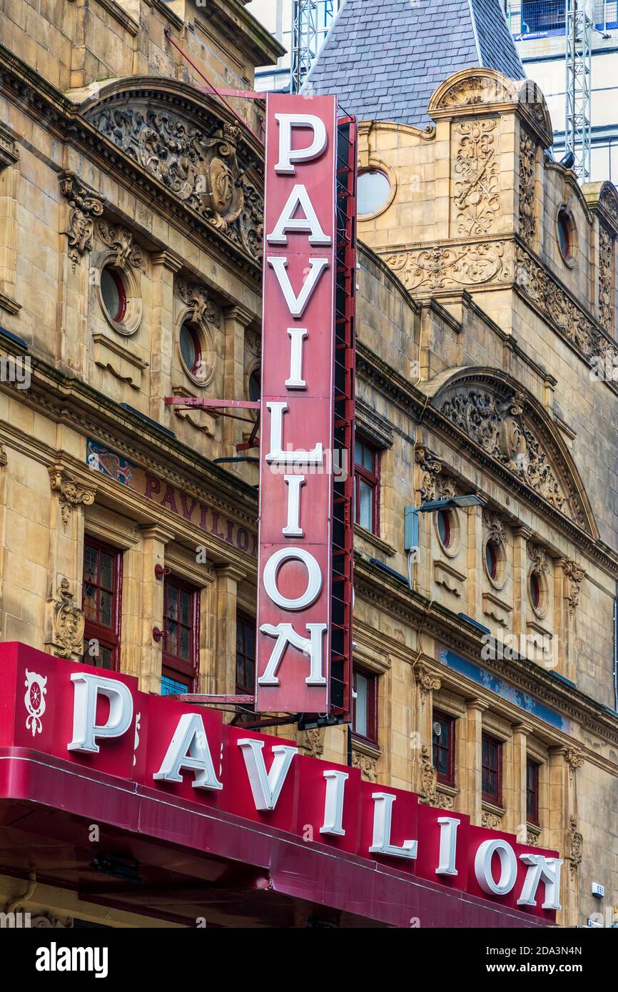 Exterior of the Pavilion Theatre, Glasgow, UK Stock Photo Alamy