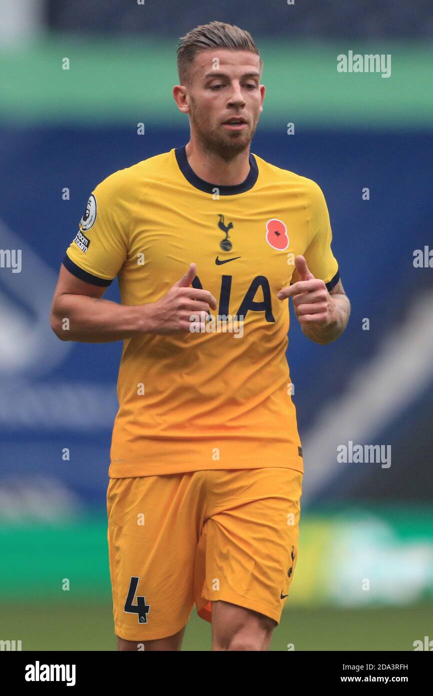 Toby Alderweireld #4 of Tottenham Hotspur during the game Stock Photo