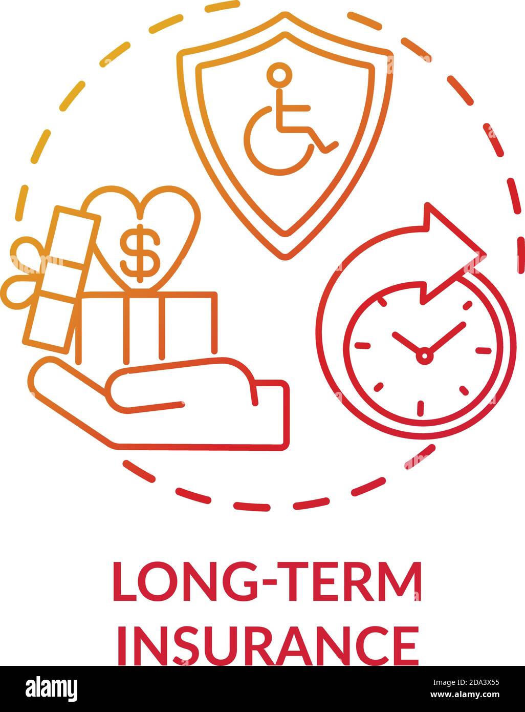 Long term health risk Stock Vector Images Alamy