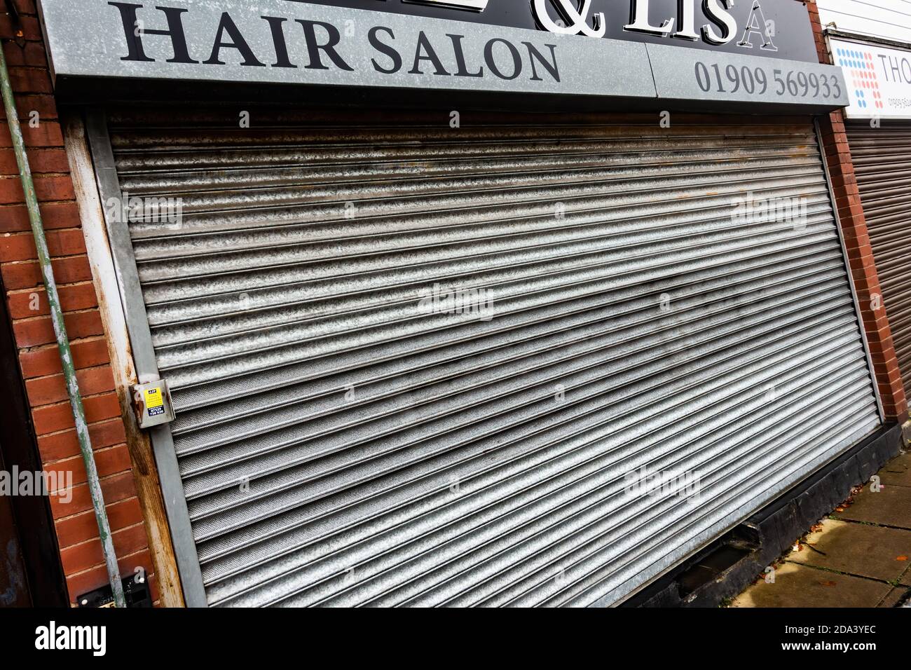 Hair salon closed down hires stock photography and images Alamy