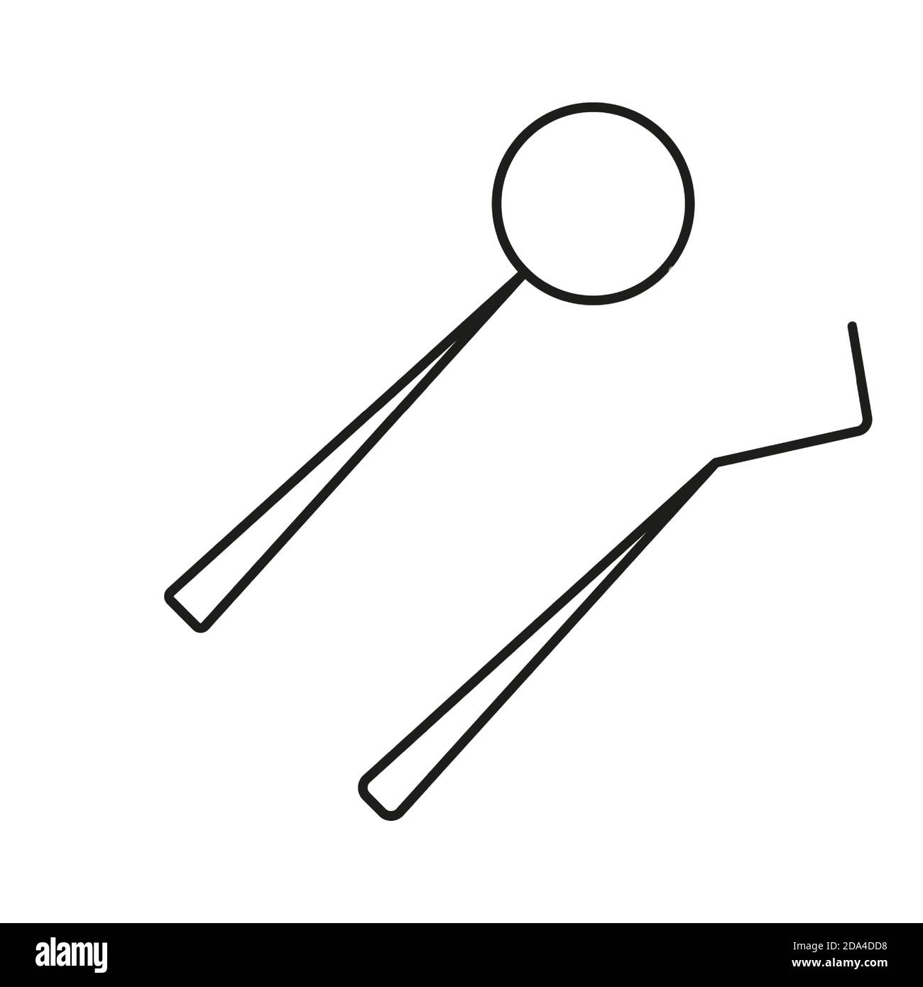 dental tools icon element of dentistry icon for mobile concept and web ...