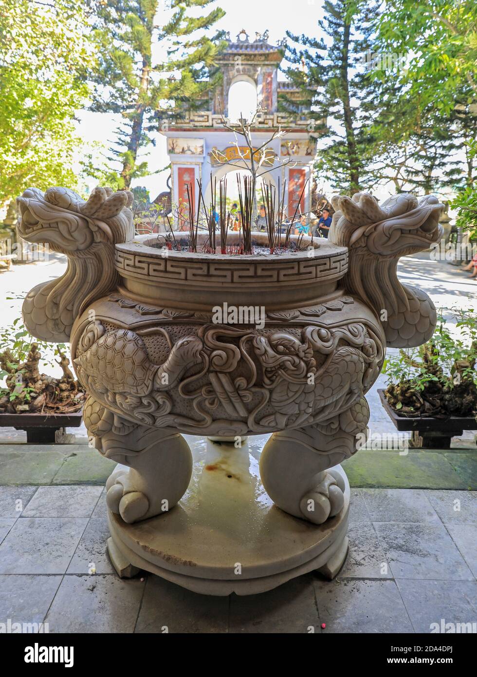 Incense urn temple hi-res stock photography and images - Alamy