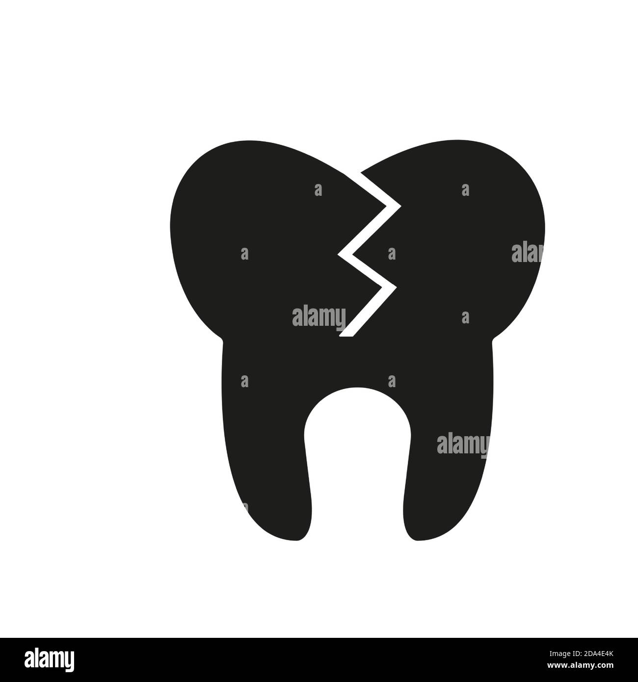 bad tooth icon element of dentistry icon for mobile concept and web ...