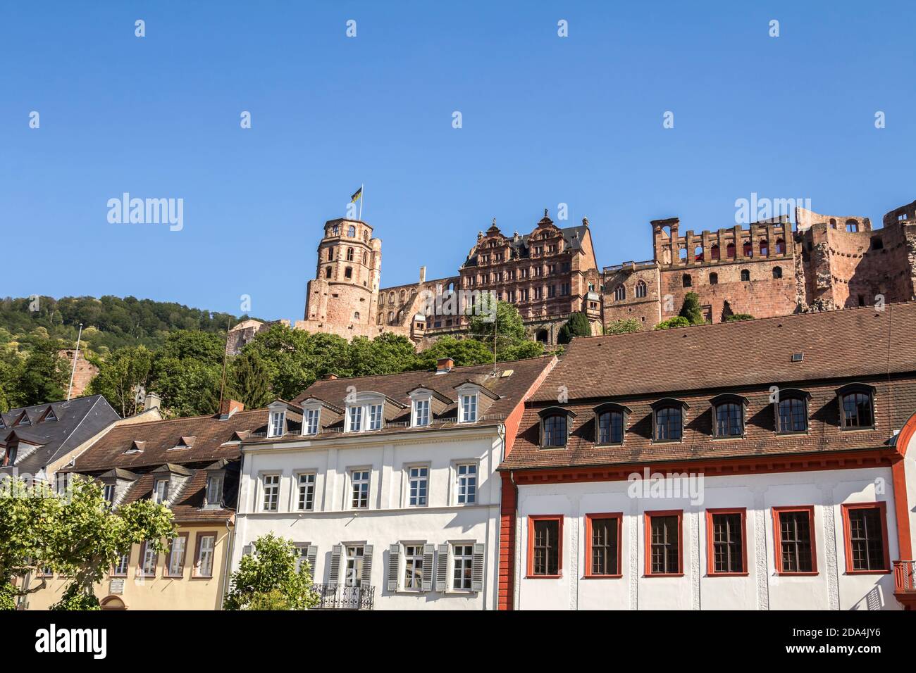 Heidelberg, Germany The castle (castle ruin) in Heidelberg, Baden Wuerttemberg, Germany Stock