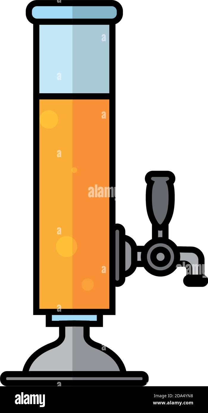 Isolated jug beer october fest germany icon- Vector Stock Vector