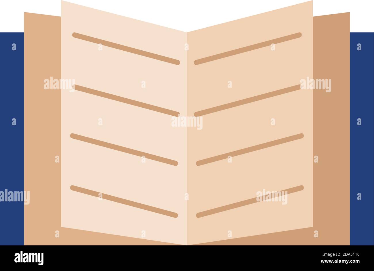 Isolated book read home activities icon- Vector Stock Vector Image ...