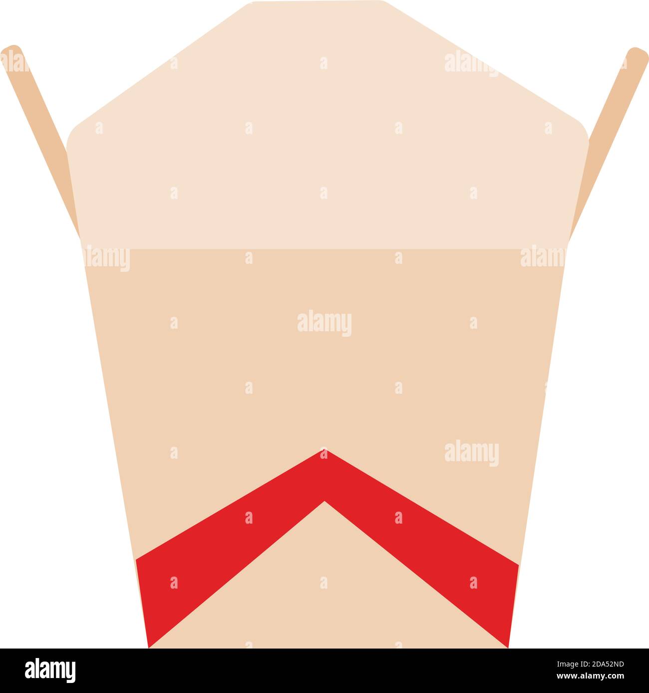 Isolated box for bend home activities icon- Vector Stock Vector