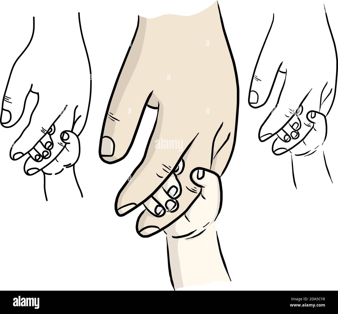 Close Up Little Child Holding Hand Of Father Or Mother Vector Illustration Sketch Doodle Hand Drawn With Black Lines Isolated On White Background Stock Vector Image Art Alamy Close Up Little Child Holding Hand Of Father Or Mother Vector Illustration Sketch Doodle Hand Drawn With Black Lines Isolated On White Background Stock Vector Image Art Alamy