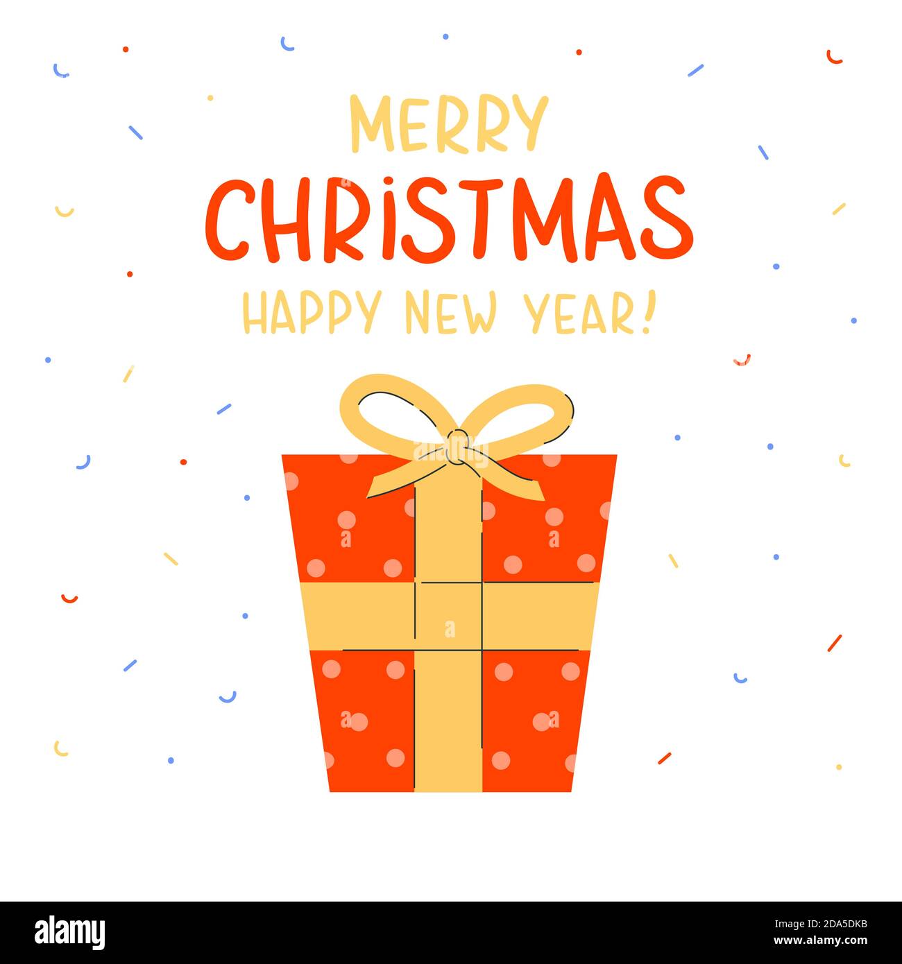 Surprise gift box Stock Vector