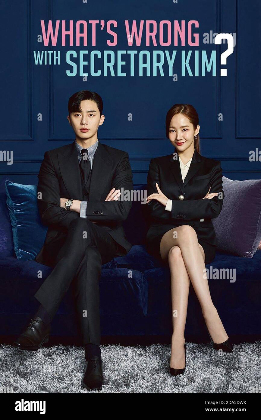 WHATS WRONG WITH SECRETARY KIM, (aka KIMBISEOGA WAE GEUREOLKKA), poster, from left: PARK Seo-joon, PARK Min-Young, (Season 1, premiered in the US June 6, 2018). photo: ©Netflix / Courtesy Everett Collection Stock Photo