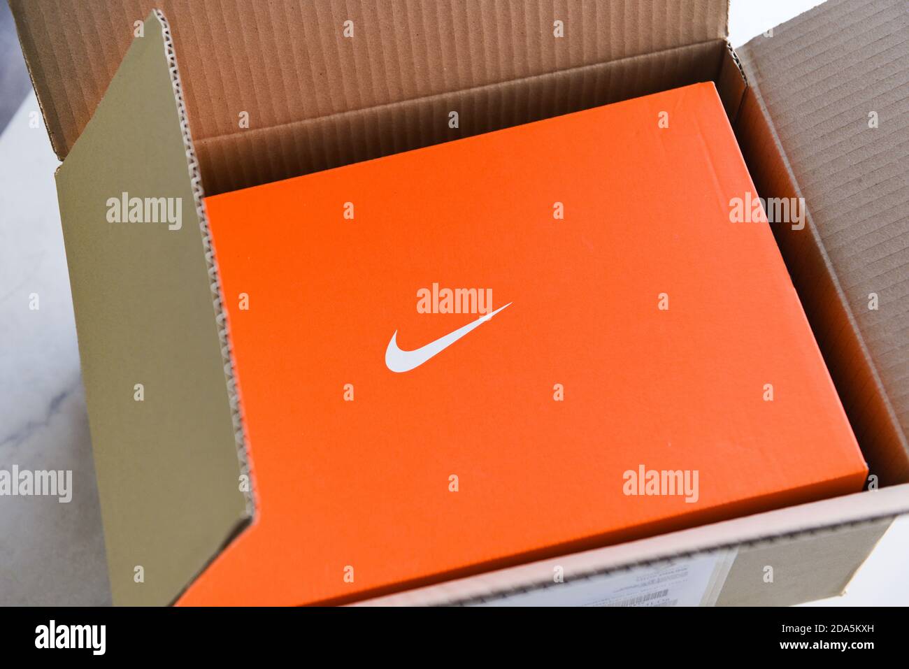 Nike Shoe Box Stock Photo - Download Image Now - Nike - Designer Label, Shoe  Box, Box - Container - iStock, sneakers box