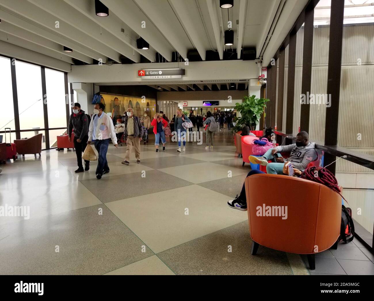 Philadelphia, Pennsylvania, U.S.A October 24, 2020 Passengers and