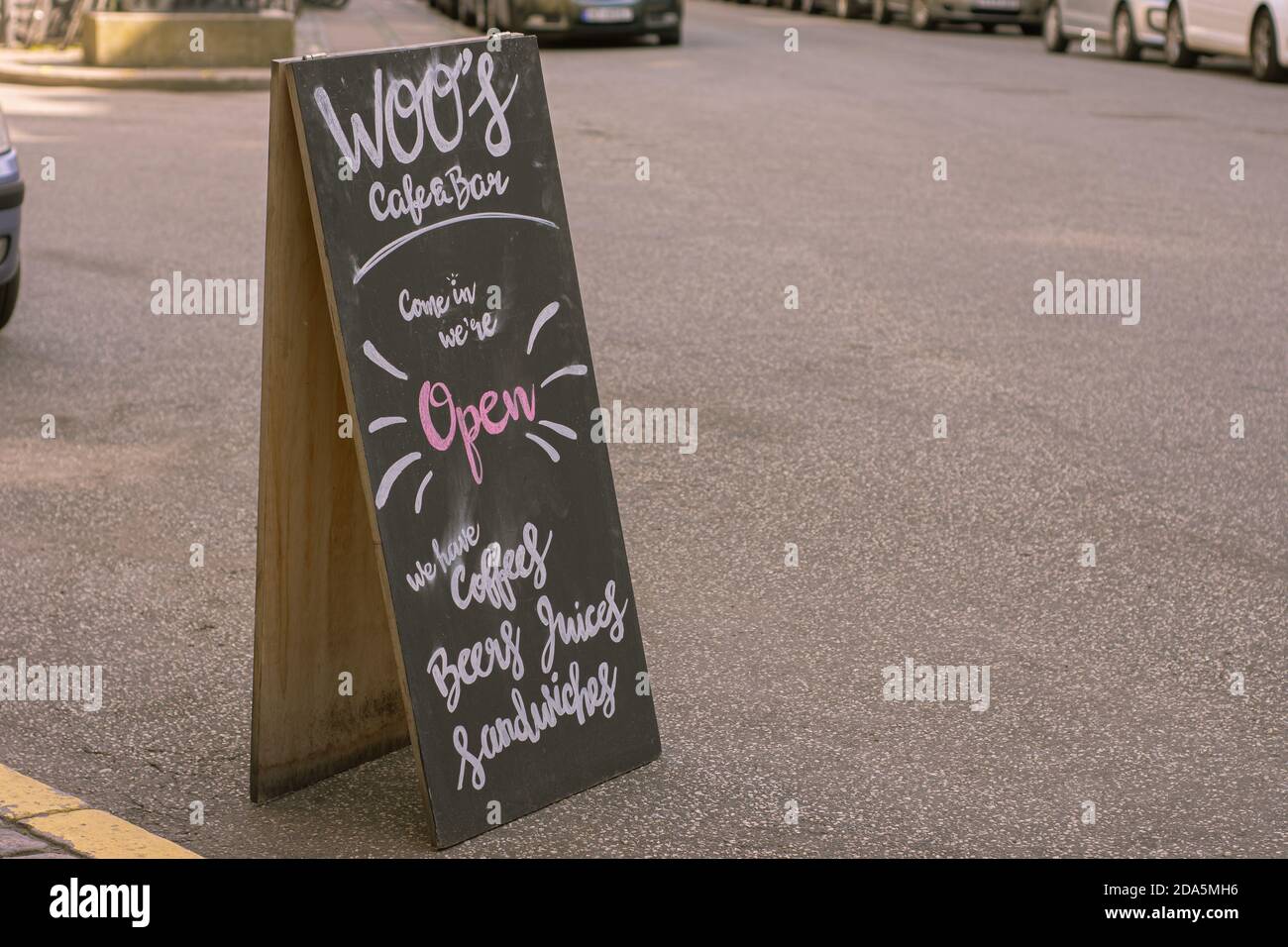 LIFESTYLE AND CITYSCAPE FROM COPENHAGUE, DENMARK, MARCH, 2019 Stock Photo