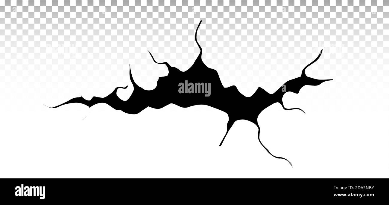Ground cracks. Earthquake and ground cracks, hole effect, craquelure and damaged wall texture