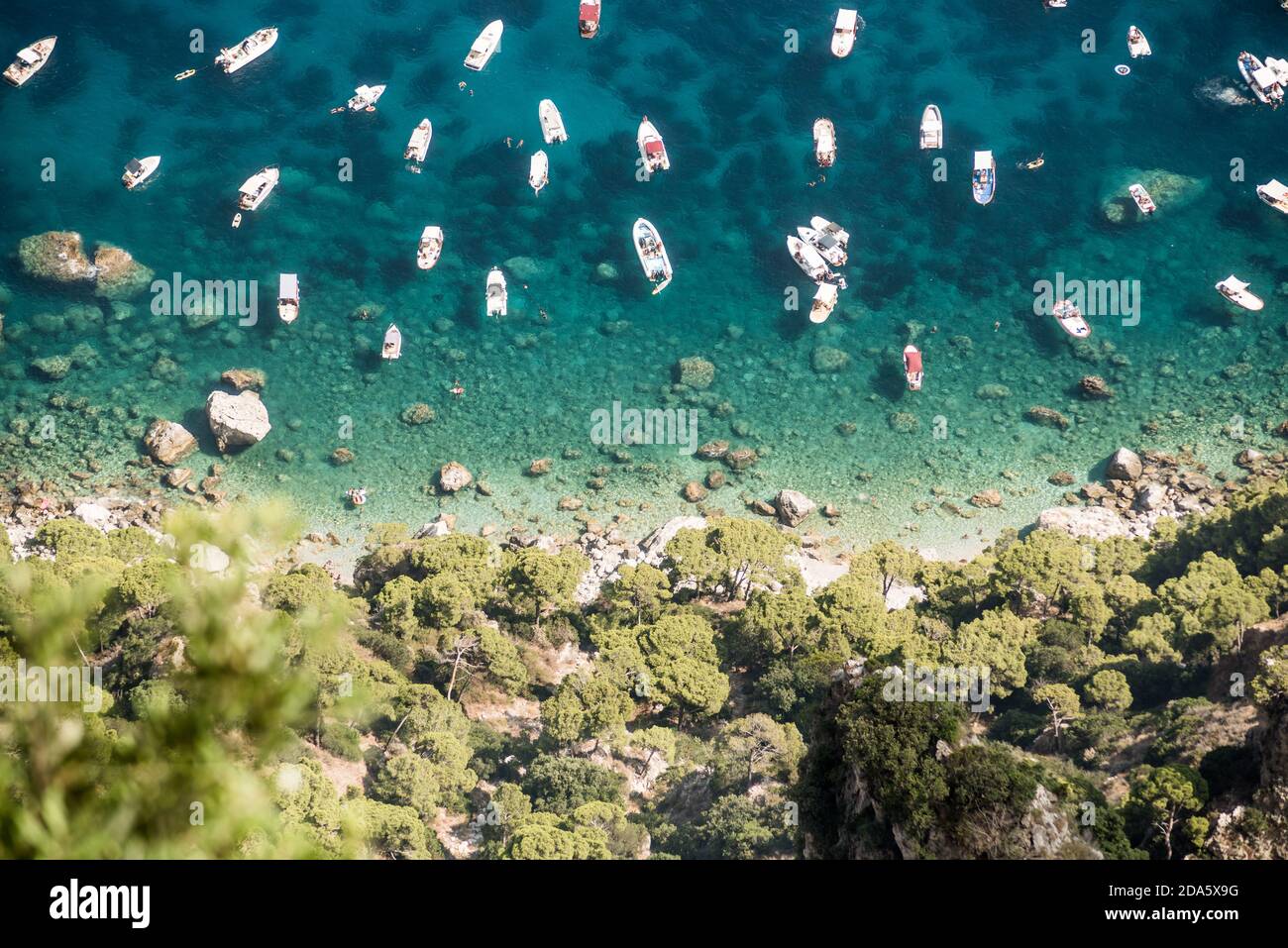 An aerial view of a small boat hi-res stock photography and images - Alamy