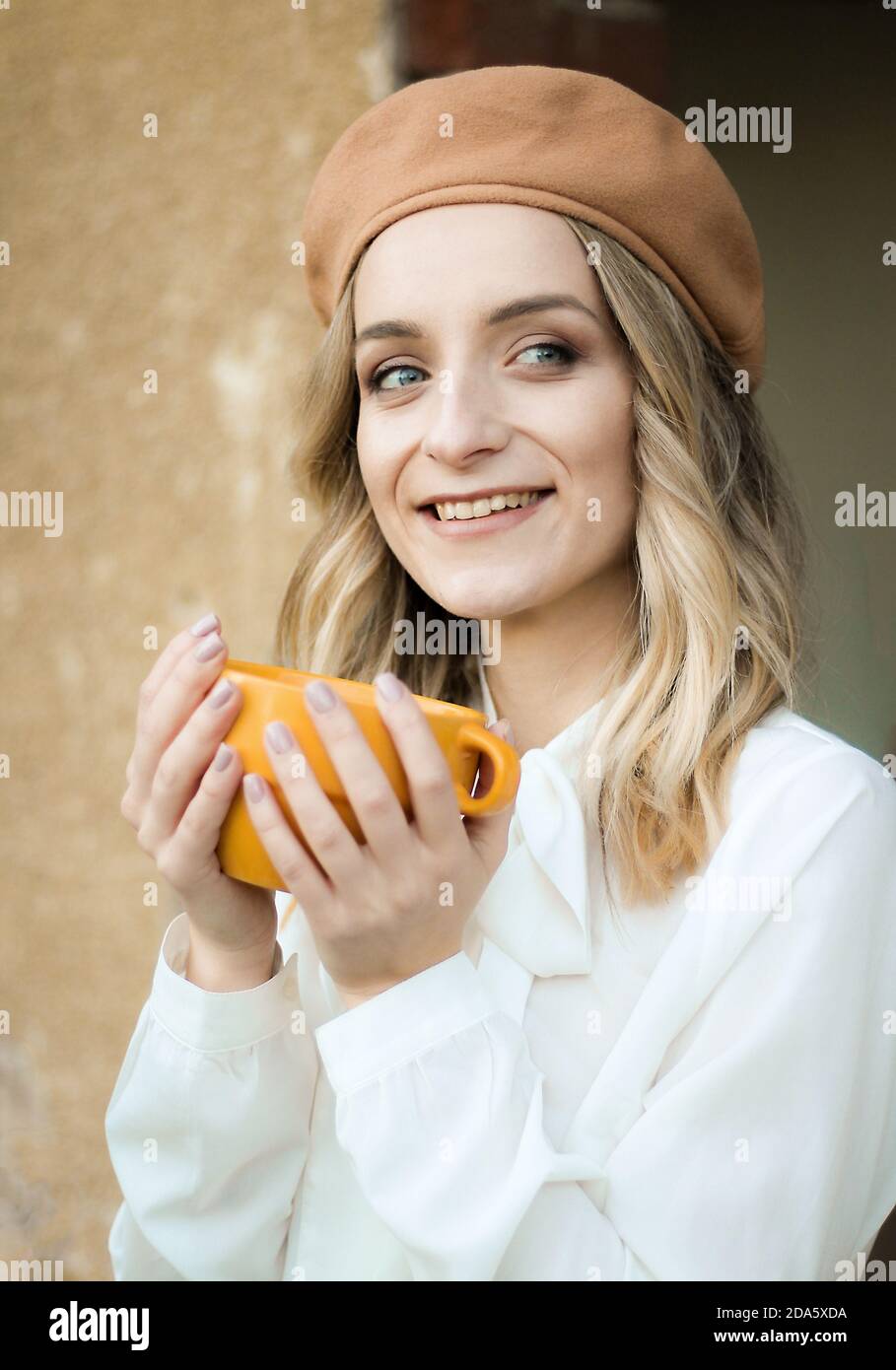 Blue And Yellow Beret High Resolution Stock Photography and Images - Alamy