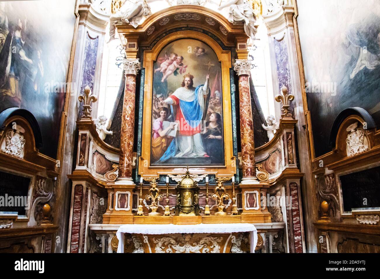 Chapel of St Louis King of France in the Church of Saint Louis of the