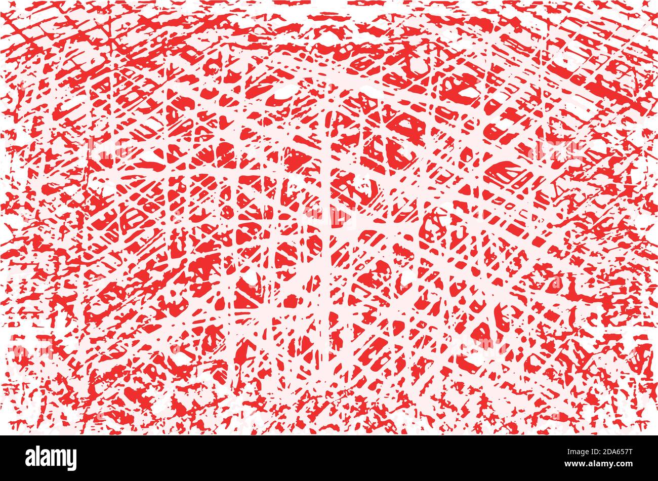 red rectangular grunge stamp with blank isolated on white background ...